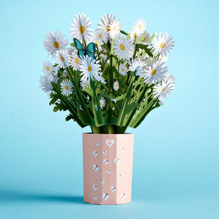 Daisy Bouquet greeting card -  Lovepop