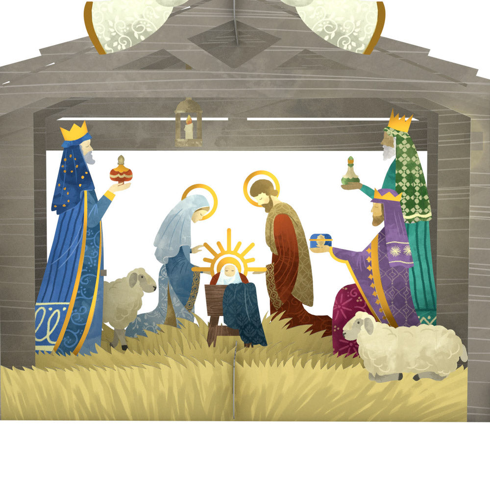 Decorative Nativity Scene