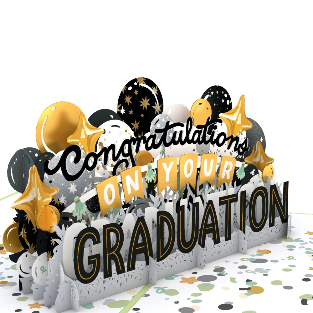 Congratulations On Your Graduation Pop-Up Card