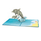 Dolphins Pop-Up Card