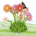 Easter Daisy Patch Pop-Up Card
