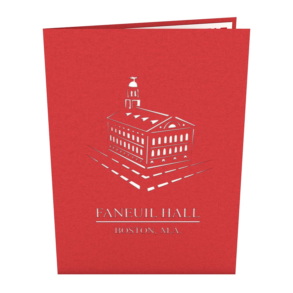 Faneuil Hall Pop-Up Card