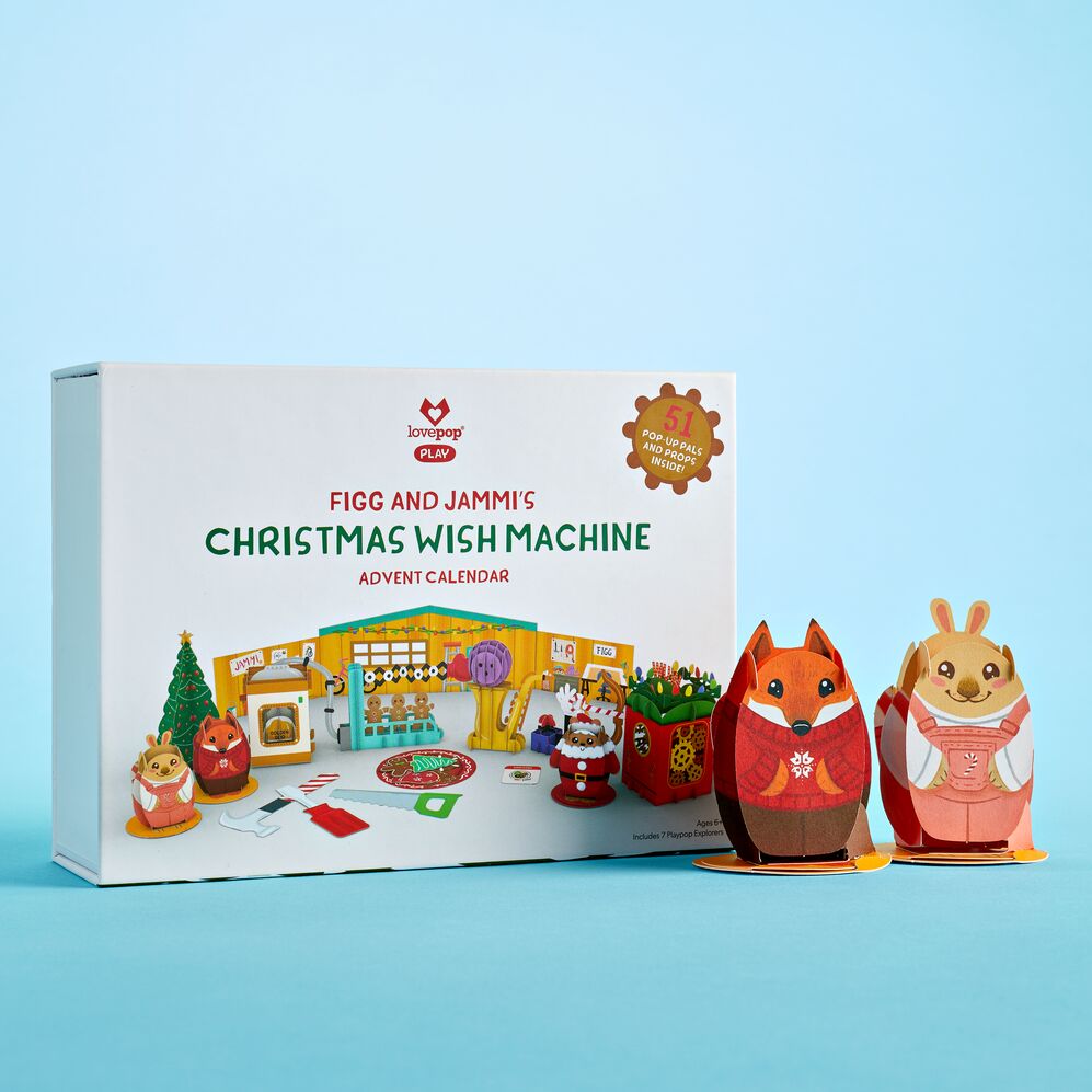 Advent Calendar: Figg and Jammi's Christmas Wish Machine