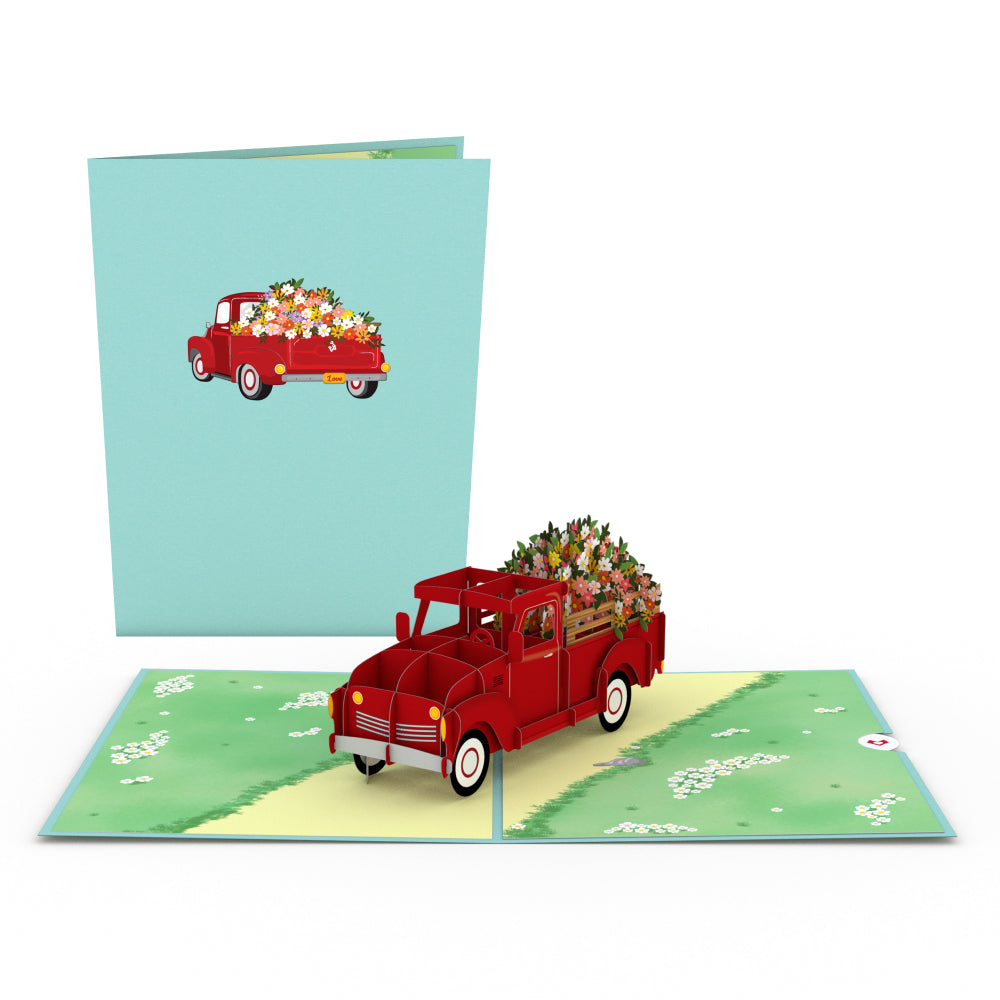 Garden Truck Pop-Up Card