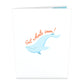 Get Well Whale Pop-Up Card