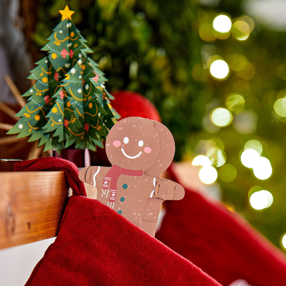 Stickerpop: Gingerbread Man (5-Pack)