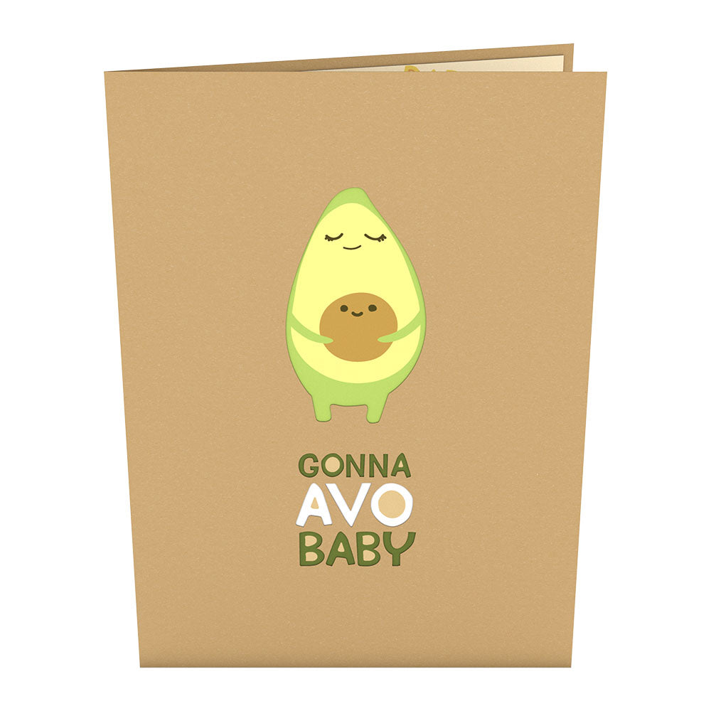 Gonna Avo Baby Pop-Up Card