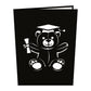Graduation Bear Pop Up Card