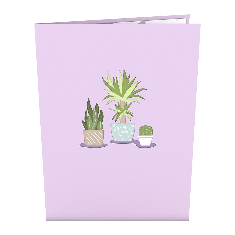 Greenhouse Garden Pop-Up Card