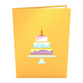 Happy Birthday Cake Pop up Card