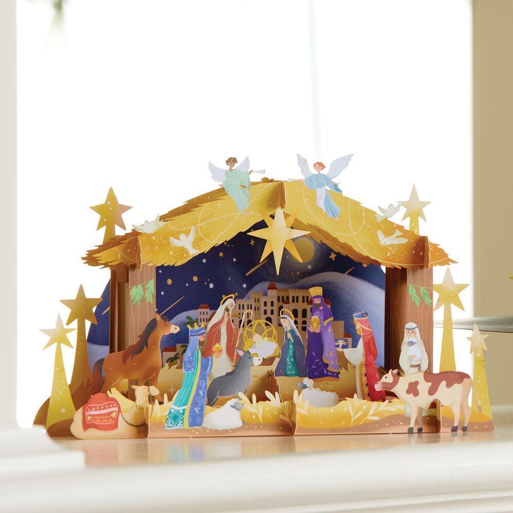 Nativity Giant Pop-Up Gift