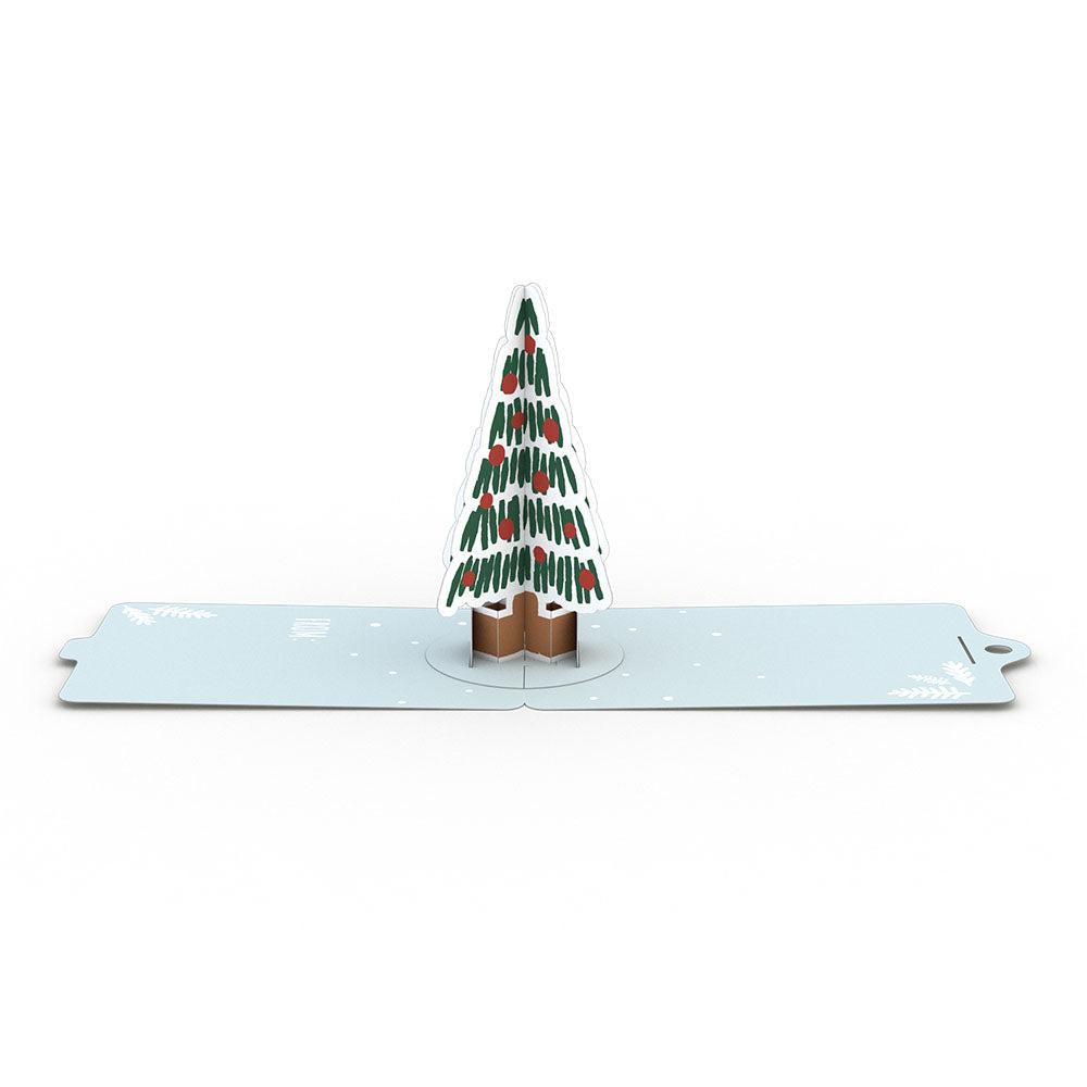 Gift Tag 4-Pack: Holiday Tree