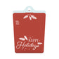 Gift Tag 4-Pack: Holiday Tree