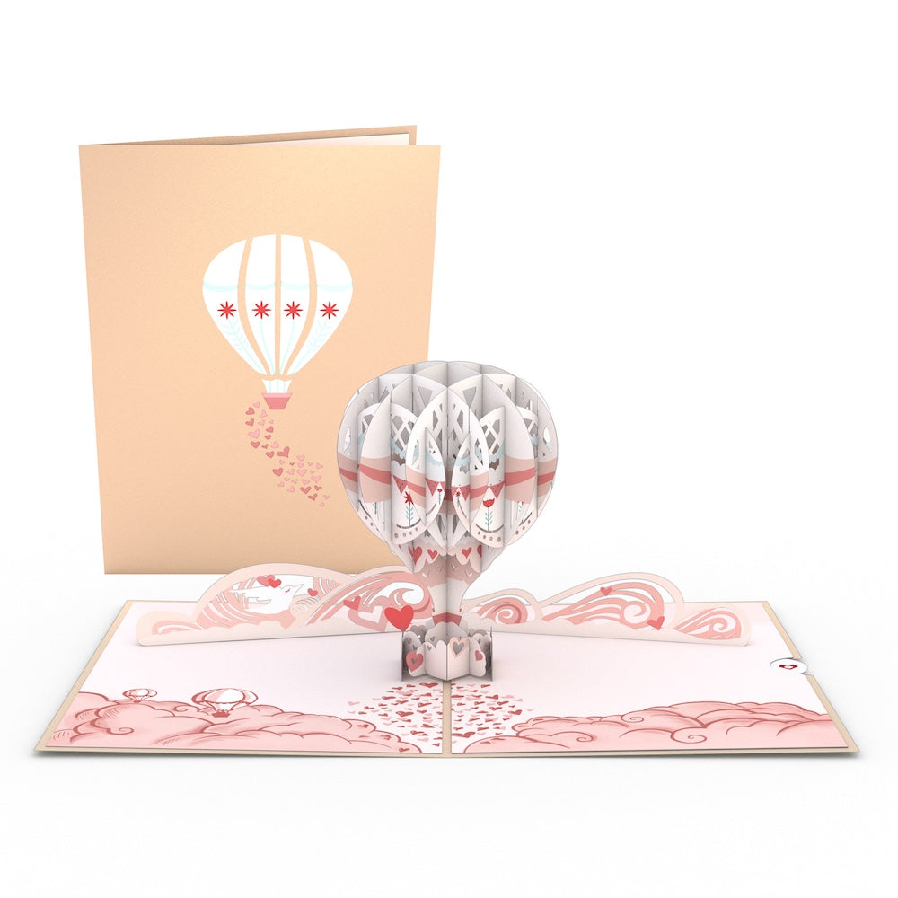 Hot Air Balloon Pop-Up Card