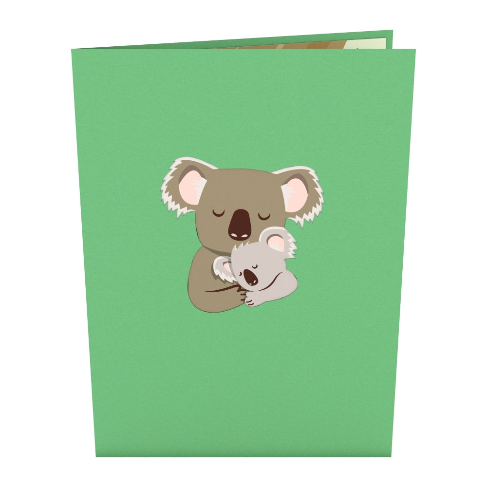 Koala Family Pop-Up Card