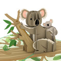 Koala Family Pop-Up Card
