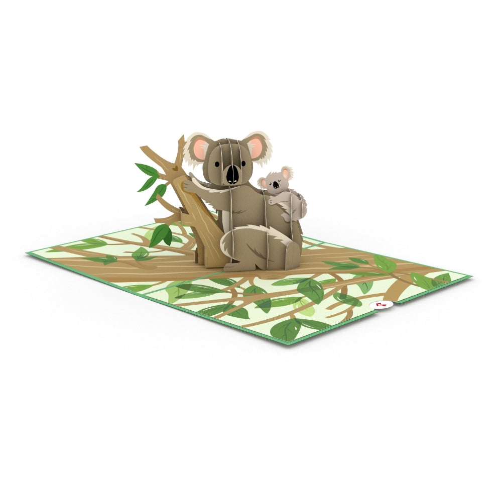 Koala Family Pop-Up Card