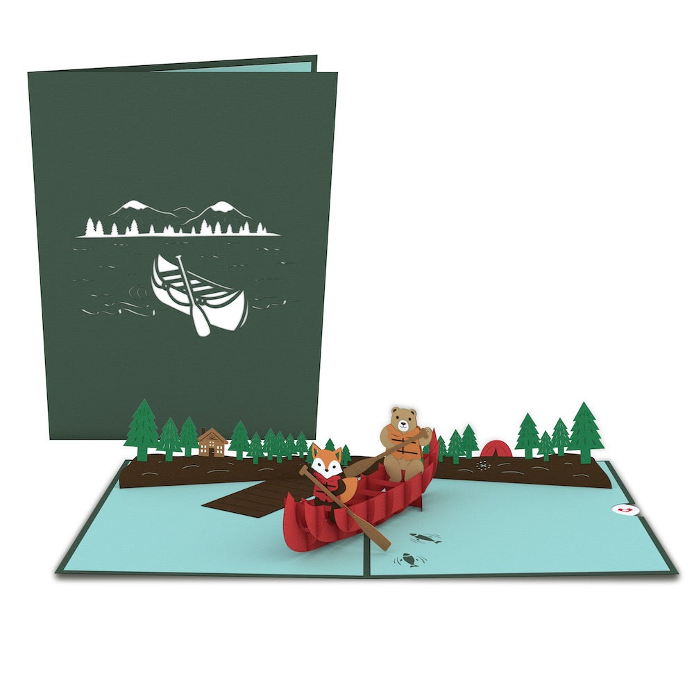 Canoe Pop-Up Card