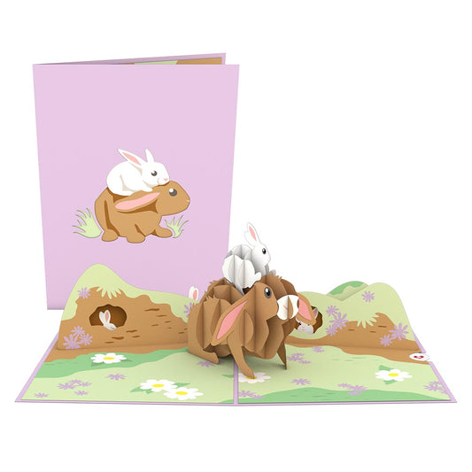 Bunny Family Pop-Up Card