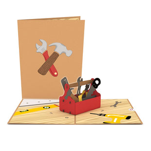 Toolbox Pop-Up Card greeting card -  Lovepop