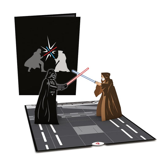 Star Wars™ Obi-Wan™ vs. Darth Vader™ Pop-Up Card