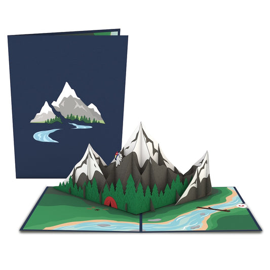 Mountains Pop-Up Card