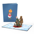 Star Wars™ Chewie & Porgs Christmas Pop-Up Card