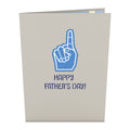 #1 Dad Pop-Up Card