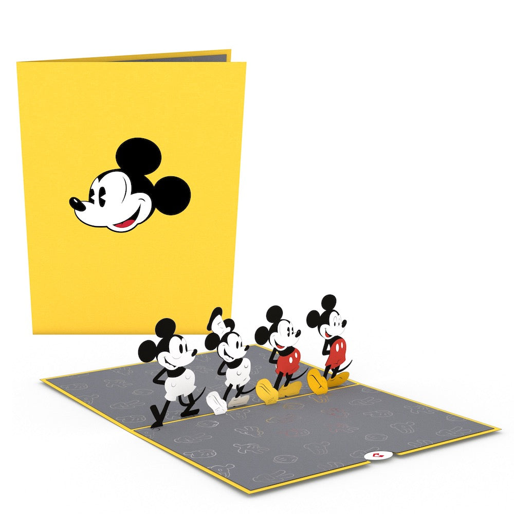 Disney's Mickey Through the Years Pop-Up Card