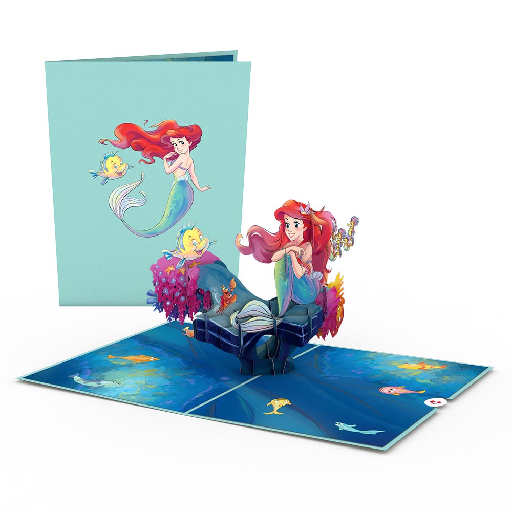 Disney's The Little Mermaid Pop-Up Card