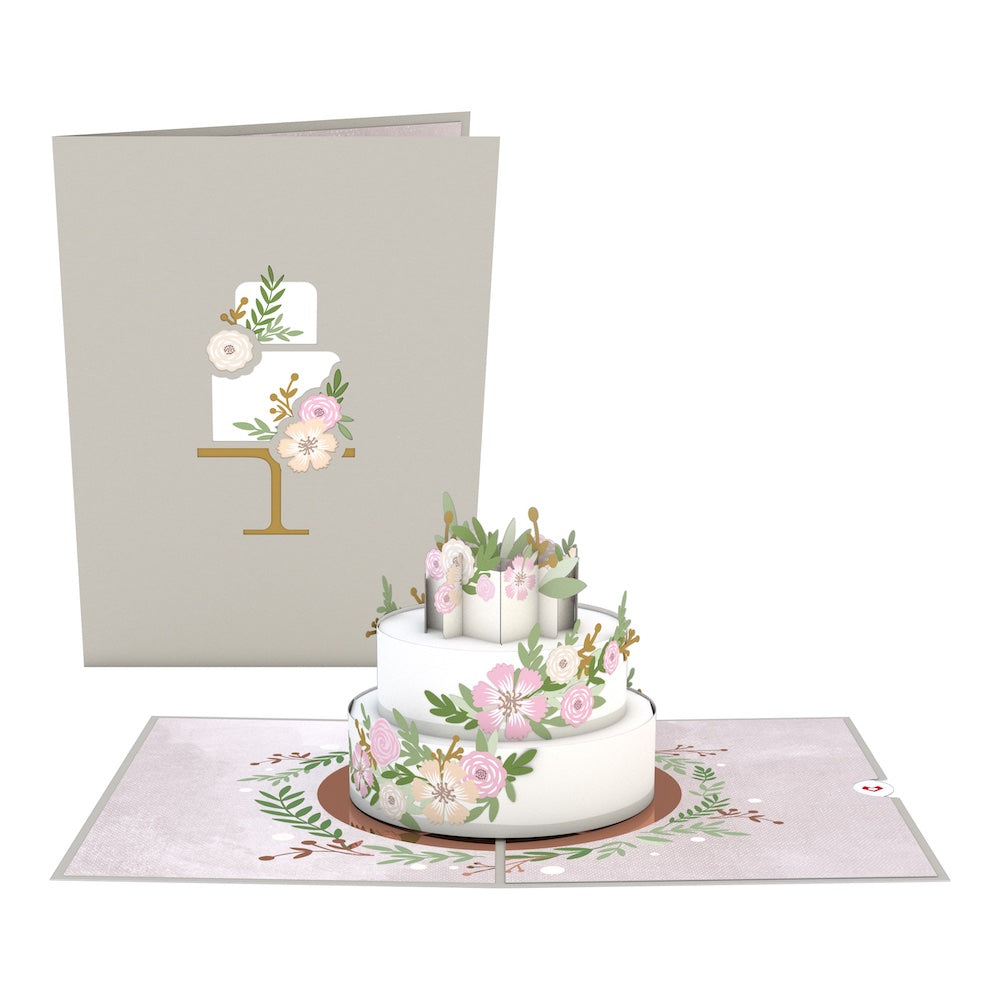 Wedding Cake Pop-Up Card