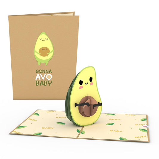 Gonna Avo Baby Pop-Up Card