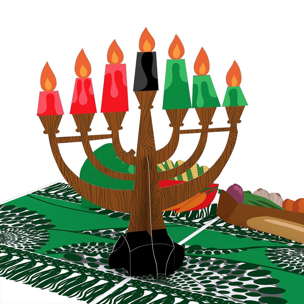 Happy Kwanzaa Pop-Up Card