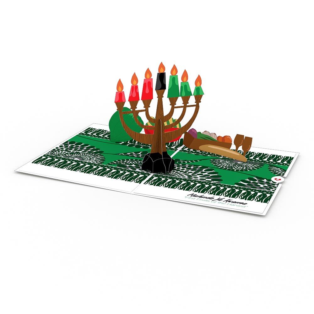 Happy Kwanzaa Pop-Up Card