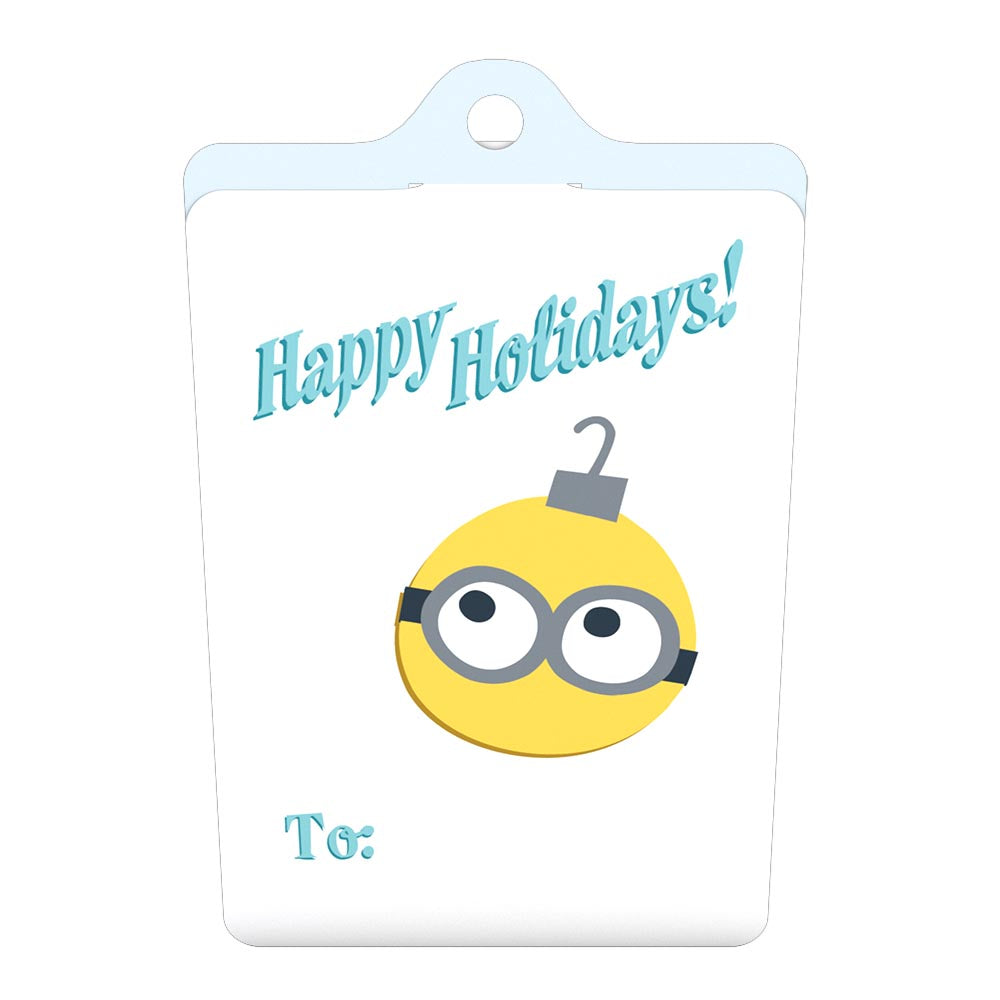 Gift Tag 4-Pack: Despicable Me Minions Holiday