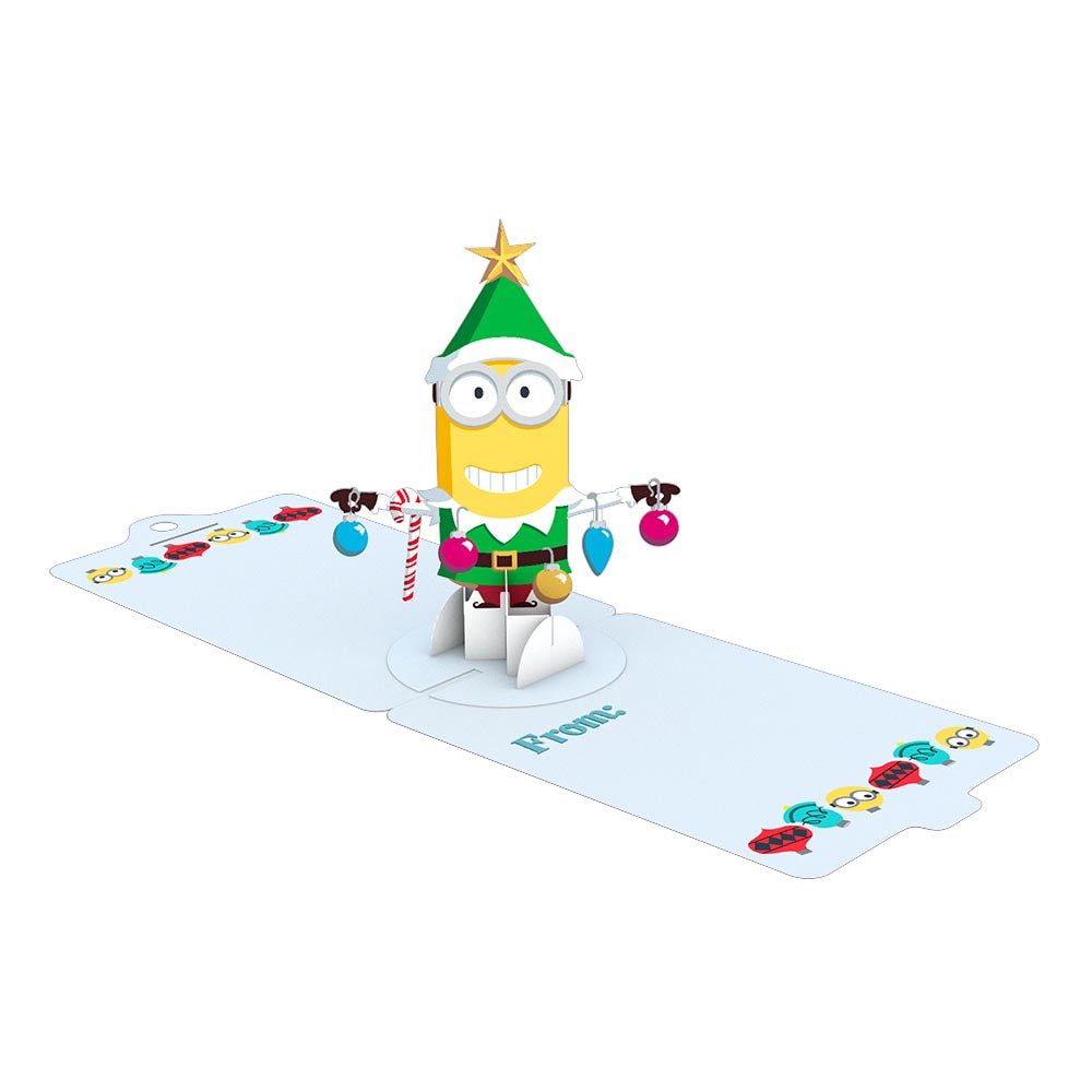 Gift Tag 4-Pack: Despicable Me Minions Holiday