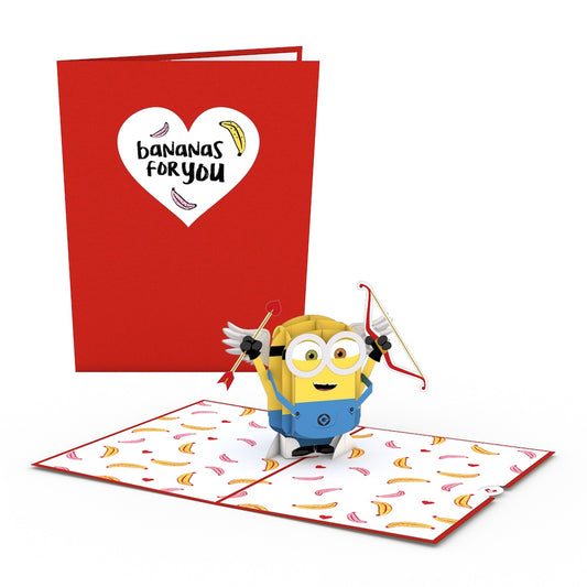 Despicable Me Minions Bananas For You Pop-Up Card
