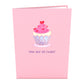 Love Cupcake Pop-Up Card