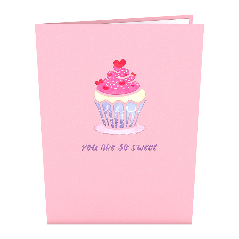 Love Cupcake Pop-Up Card