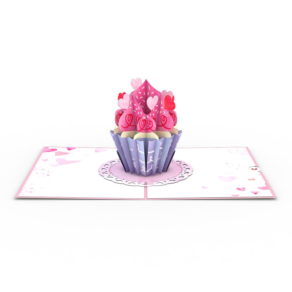 Love Cupcake Pop-Up Card