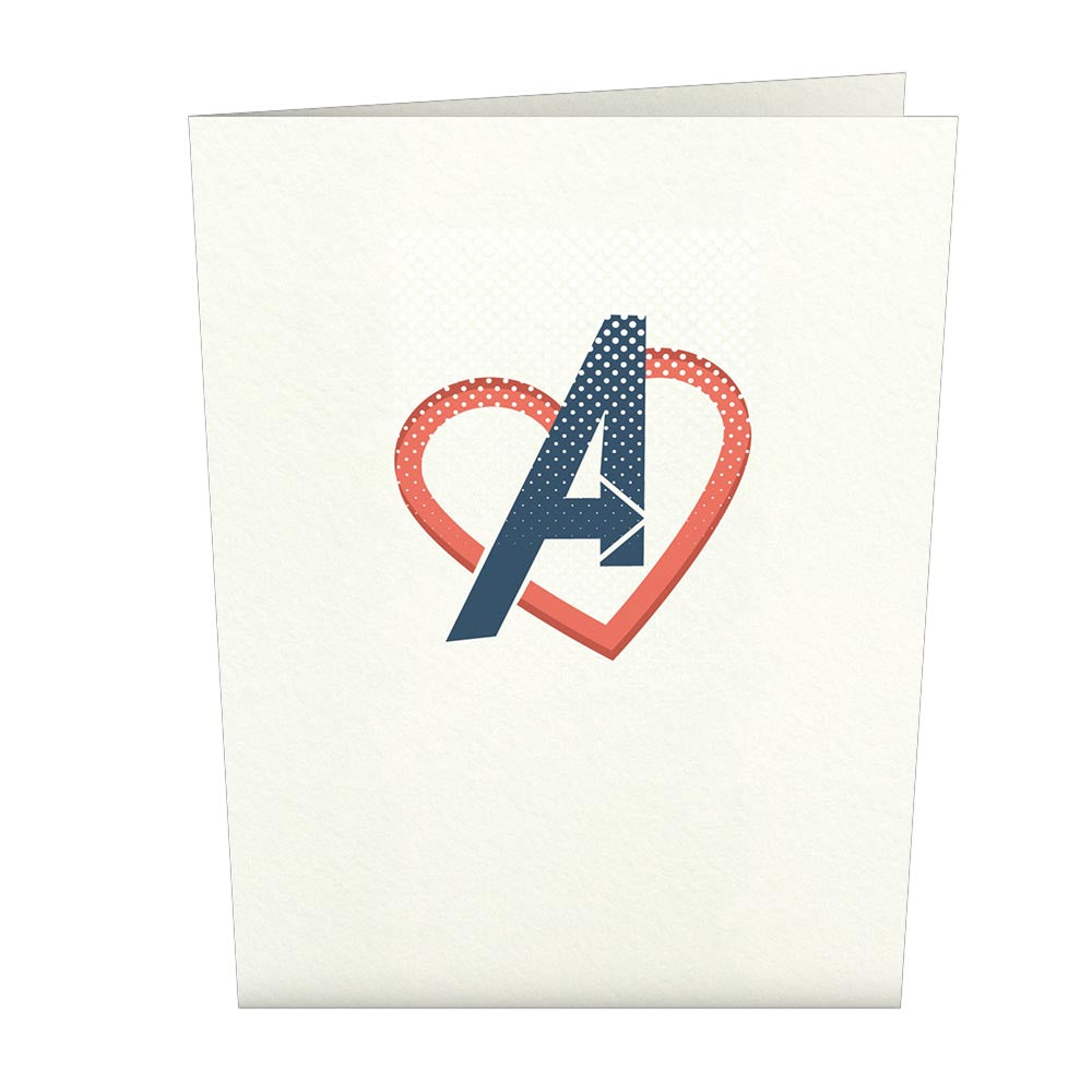 Marvel Avengers Valentine Notecards (Assorted 4 Pack)