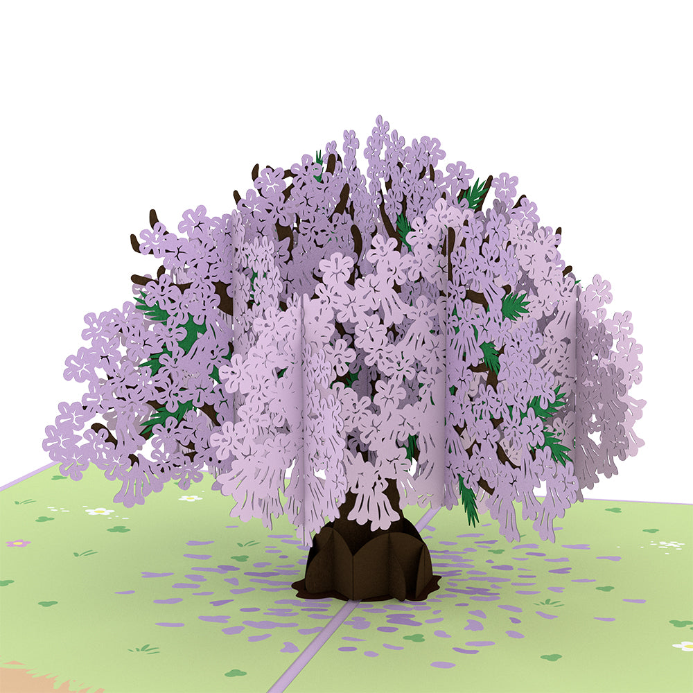 Mother's Day Jacaranda Tree Pop-Up Card