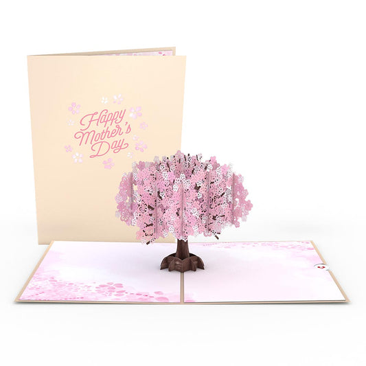 Mother's Day Cherry Blossom Tree Pop Up Card