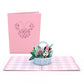 Disney's Minnie Mouse Flower Basket Pop-Up Card