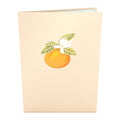 Orange Blossom Tree Pop-Up Card