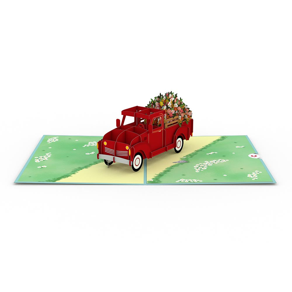 Garden Truck Pop-Up Card