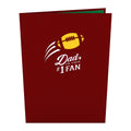 Dad's Touchdown Pop-Up Card