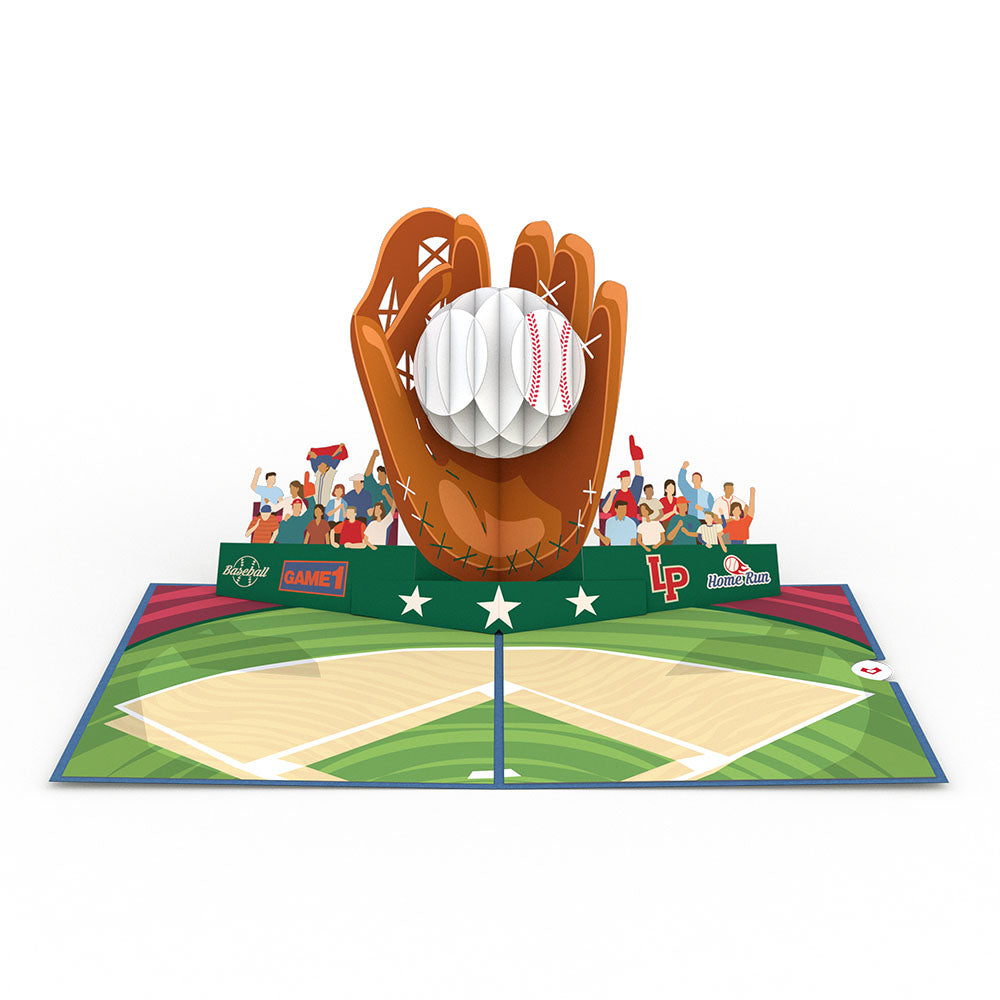 Dad's Home Run Pop-Up Card