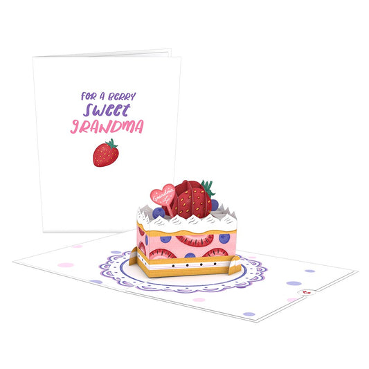 Berry Sweet Grandma Pop-Up Card