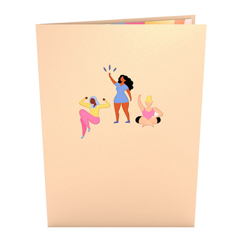 Stronger Together Pop-Up Card